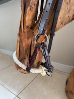 Leren bitloze hoofdstellen sidepull single rope cob NIEUW, Dieren en Toebehoren, Paarden en Pony's | Hoofdstellen en Tuigage, Ophalen of Verzenden