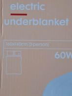 elektrische onderdeken., Huis en Inrichting, Slaapkamer | Bedden, Ophalen, Wit, Tweepersoons, Zo goed als nieuw