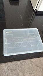 Ikea opbergdoos grote plastic bak, Doe-het-zelf en Verbouw, Kratten en Dozen, Ophalen of Verzenden, Zo goed als nieuw, 60 cm of meer