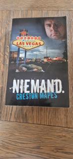 Niemand - Creton Mapes, Boeken, Detectives, Ophalen of Verzenden, Gelezen, Creston mapes