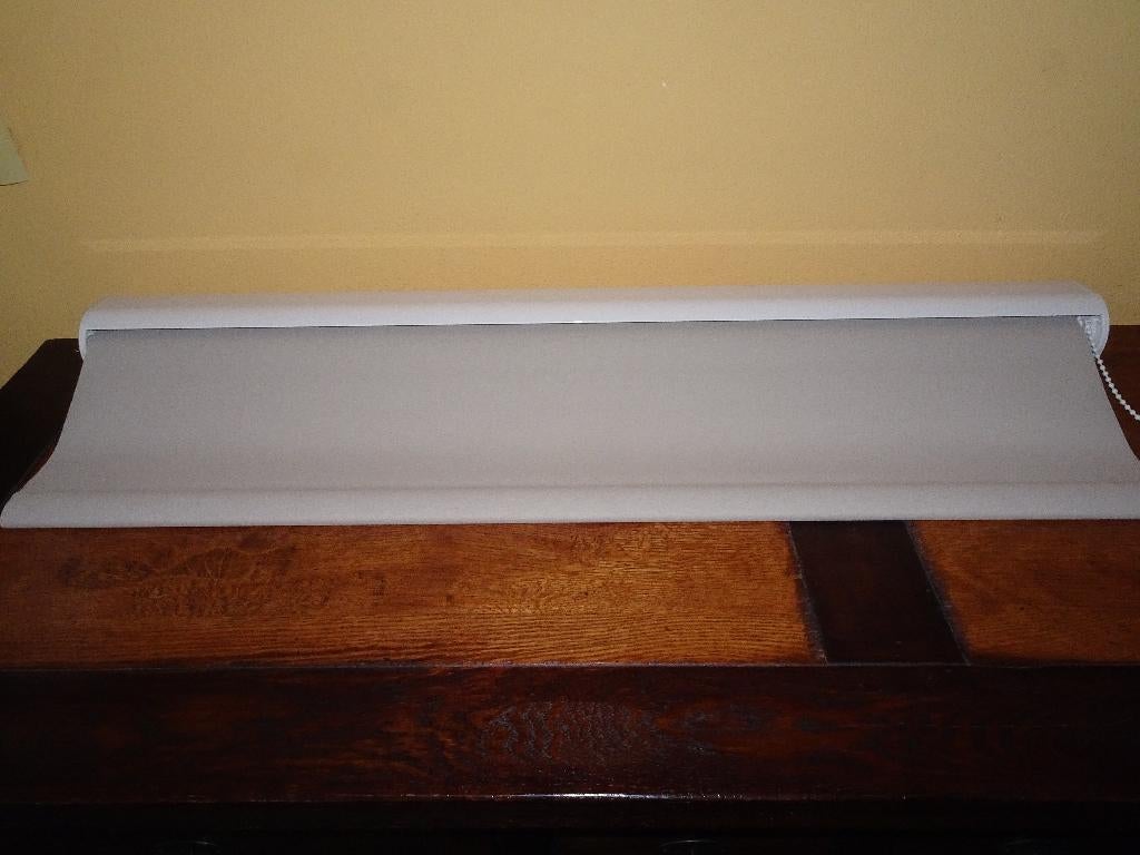 Verduistering rolgordijn 90 x 159 cm in de kleur creme, Ophalen, 100 tot 150 cm, 50 tot 100 cm, Zo goed als nieuw