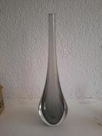 Flavio Poli Stijl Solifleur 31.5cm - Sommerso Rookglas, Antiek en Kunst, Ophalen of Verzenden