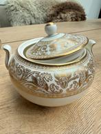 Wedgwood Gold Florentine Suiker en melkset wedgwood Engeland, Ophalen of Verzenden