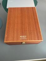 Sony CD Series Headphones Case Koffer Kist Hout, Audio, Tv en Foto, Koptelefoons, Ophalen of Verzenden, Sony, Zo goed als nieuw