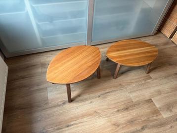 IKEA STOCKHOLM bijzettafels – donker walnoot beschikbaar voor biedingen