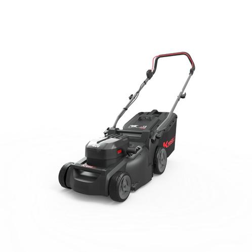 Kress zelfrijdende accu loopmaaier 46cm 60V-bespaar nu €420, Tuin en Terras, Grasmaaiers, Nieuw, Accu-grasmaaier, 40 t/m 49 cm
