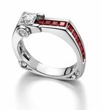 Elegante damesring maat: 16.5 en 18.2mm, Overige materialen, Ut, Gretannl@yahoo.com, Nieuw