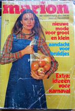 2 x Marion mooie jaren 70 patronen / vintage 1975 en 1977, Verzenden, Zo goed als nieuw, Vrouw, Marion