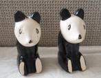 Peper en zoutstel. Panda's. Jaren '50. Vintage., Huis en Inrichting, Keuken | Servies, Overige typen, Ophalen of Verzenden, Zo goed als nieuw