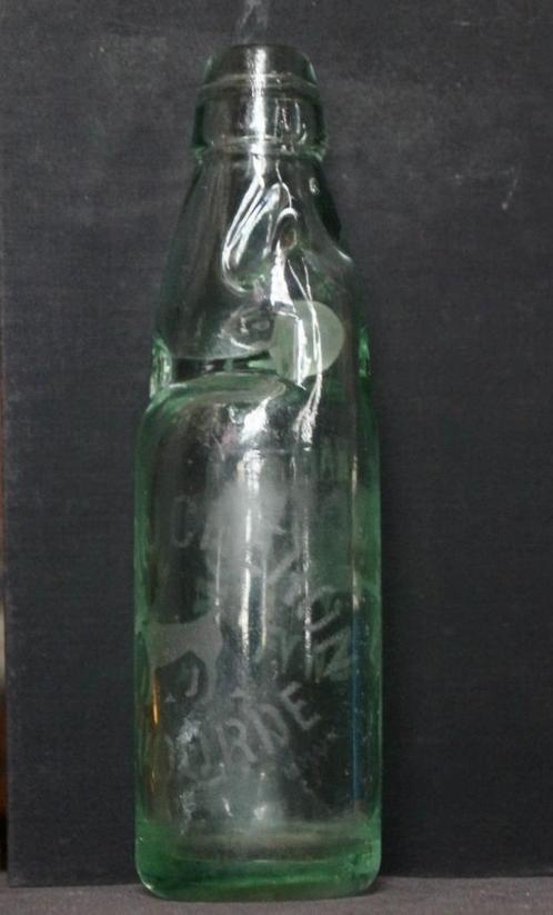 kogelflesje, Antiek en Kunst, Antiek | Glas en Kristal, Ophalen of Verzenden