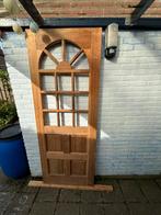 Meranti Kentucky deur venstertjes 201 x 77,5 x 4,2cm, Doe-het-zelf en Verbouw, Deuren en Horren, Nieuw, Minder dan 80 cm, Hout
