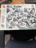 Escher puzzel 1000 stukjes, Hobby en Vrije tijd, Denksport en Puzzels, Ophalen of Verzenden, 500 t/m 1500 stukjes, Zo goed als nieuw