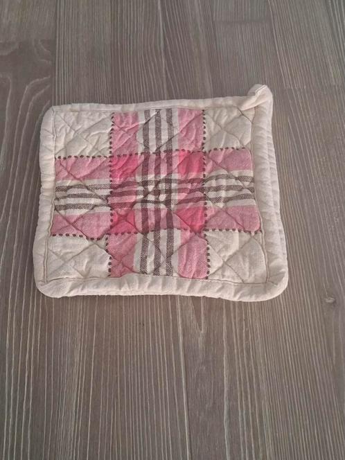 Pannenlappen Roze & Beigekleur, Huis en Inrichting, Keuken | Textiel, Zo goed als nieuw, Overige typen, Roze, Ophalen of Verzenden