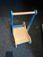 Houten Loopwagen, Kinderen en Baby's, Speelgoed | Babyspeelgoed, Ophalen of Verzenden, Zo goed als nieuw, Auto, Met wieltjes