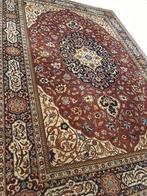 Perzisch tapijt handgeknoopt Tabriz Oosters vloerkleed, Huis en Inrichting, Stoffering | Tapijten en Kleden, Rood, Gebruikt, Verzenden