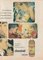 Retro reclame 1966 Nutricia Chocomel zuivel frisdrank zo vol, Verzamelen, Verzenden, Overige typen