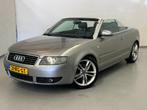 Audi A4 Cabriolet 2.4 V6 Pro Line / Leder / Meeneemprijs, Gebruikt, Zwart, Cabriolet, 4 stoelen