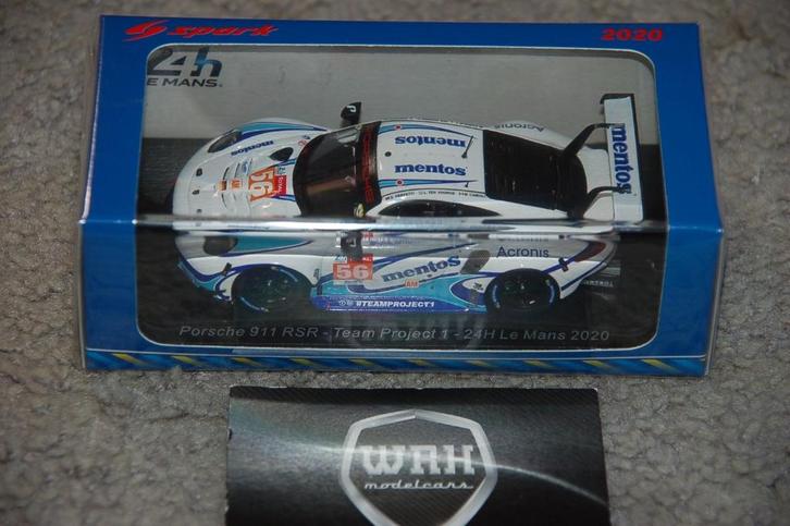 1:43 PORSCHE 911 PROJECT 1 MENTOS SPARK S7987 WRH, Hobby en Vrije tijd, Modelauto's | 1:43, Zo goed als nieuw, Auto, Overige merken