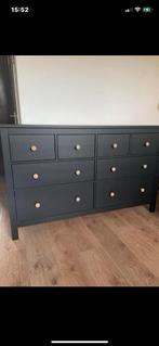 Hemnes Ikea zwarte lade kast zeer netjes, Ophalen of Verzenden, Zo goed als nieuw, 25 tot 50 cm, Minder dan 100 cm