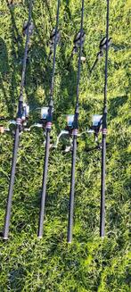 Hengel set 4 daiwa iso qd en 4 sportex revolt 10f 3lb, Watersport en Boten, Hengelsport | Karpervissen, Ophalen, Zo goed als nieuw