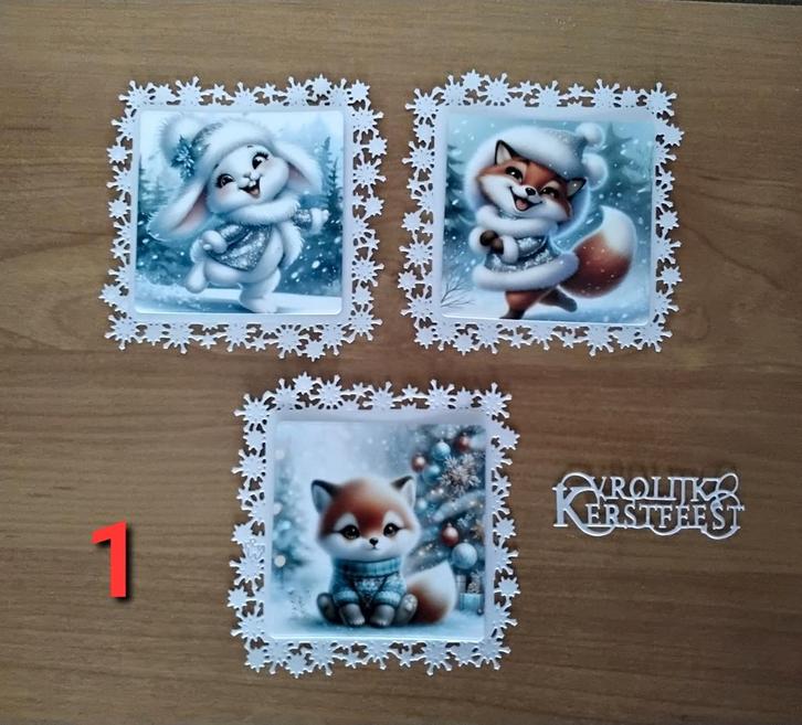 Stansjes met ondergrond, Hobby en Vrije tijd, Kaarten | Zelf maken, Nieuw, Overige typen, Overige thema's, Ophalen of Verzenden