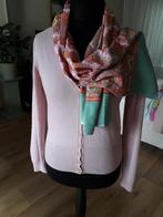 BENNETON wollen vestje zacht rosé, Ophalen of Verzenden, Zo goed als nieuw, Maat 38/40 (M), Roze