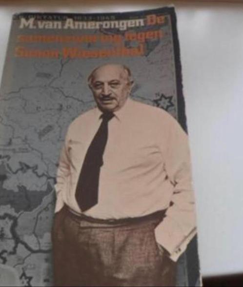 De samenzwering tegen Simon Wiesenthal - M van Amerongen, Boeken, Oorlog en Militair, Gelezen, Algemeen, Ophalen of Verzenden
