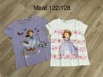 3 Disney meisjesshirts mt 122/128, Ophalen of Verzenden, Zo goed als nieuw, Meisje, Shirt of Longsleeve