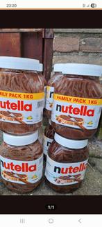 8 grote potten Nutella niet schoongemaakt, Ophalen of Verzenden