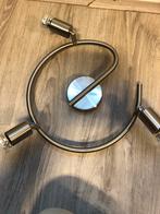 Moderne Plafondlamp met 3 Spots, Huis en Inrichting, Ophalen of Verzenden, Zo goed als nieuw, Metaal