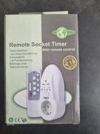 Tijdschakelklok met afstandsbediening, Doe-het-zelf en Verbouw, Elektra en Kabels, Ophalen of Verzenden, Nieuw, Schakelaar