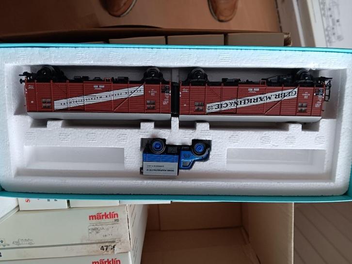 Marklin Goederen wagons sets, Hobby en Vrije tijd, Modeltreinen | H0, Zo goed als nieuw, Wagon, Wisselstroom, Märklin, Ophalen