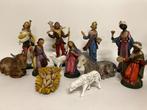Vintage kerstgroep Heilige Familie Italië, Gebruikt, Onbekend, Ophalen of Verzenden, Onbekend