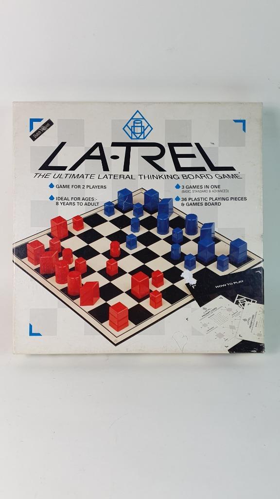 Latrel, La Trel, strategisch denkspel. Millenium 1995. 8C6, Hobby en Vrije tijd, Gezelschapsspellen | Bordspellen, Gebruikt, Ophalen of Verzenden