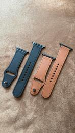 Techprotection leren bandje(s) Apple Watch, 2 stuks, Ophalen of Verzenden, Nieuw, Bandje