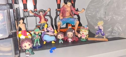 Anime figuren (One Piece, Demon Slayer, Dragon Ball), Verzamelen, Poppetjes en Figuurtjes, Gebruikt, Ophalen