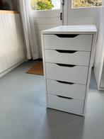 ALEX ladekast ikea, Huis en Inrichting, Kasten | Ladekasten, Ophalen, Minder dan 50 cm, 5 laden of meer, Zo goed als nieuw