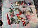 23 stuks oude glazen kerstballen, Diversen, Kerst, Ophalen of Verzenden, Gebruikt
