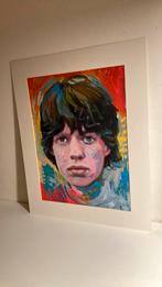 Mick jagger olieverfschilderij peter klashorst, Ophalen of Verzenden