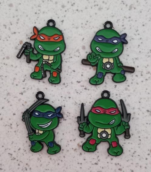 Ninja turtles bedel "nieuw", Hobby en Vrije tijd, Kralen en Sieraden maken, Nieuw, Bedel, Ophalen of Verzenden