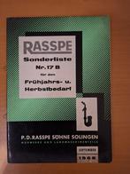 Onderdelenboek Rasspe Nr. 17B, Ophalen of Verzenden, Gelezen, Tractor en Landbouw