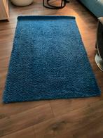 Vloerkleed van Ikea, blauw, hoogpolig, Huis en Inrichting, Stoffering | Tapijten en Kleden, Ophalen, 100 tot 150 cm, Blauw, Zo goed als nieuw