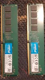 2x4GB DDR4-2133Mhz ram geheugen, Computers en Software, RAM geheugen, Ophalen, DDR4, 8 GB, Zo goed als nieuw