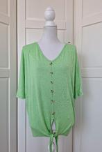 Made in Italy appel groene top, maat XXL, Made in Italy, Maat 46/48 (XL) of groter, Ophalen of Verzenden, Korte mouw