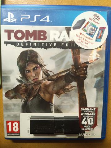 Tomb Raider Definitive Edition - PS4 beschikbaar voor biedingen
