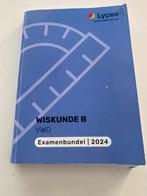 Examenbundel Wiskunde B VWO, Ophalen of Verzenden, Zo goed als nieuw, Overige niveaus