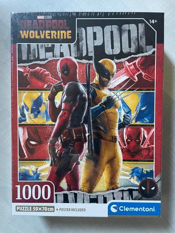 Deadpool & wolverine marvel puzzel nieuw 1000 beschikbaar voor biedingen
