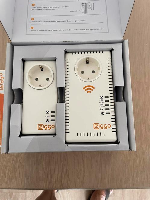 Ziggo Wifi Booster, Computers en Software, WiFi-versterkers, Zo goed als nieuw, Ophalen of Verzenden