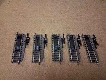 5 x fleiaschmann 6114 ontkoppelrails in zeer goede staat beschikbaar voor biedingen