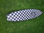 Shortboard MR mark richards 6'0 1980 retro twin fin, Watersport en Boten, Golfsurfen, Ophalen, Nieuw, Shortboard, Met koord